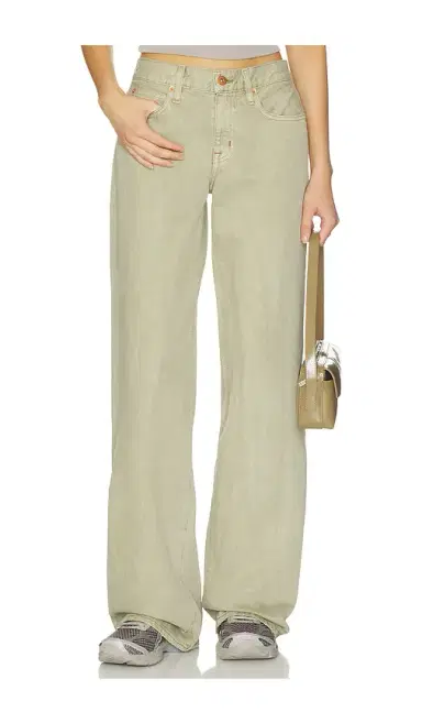 SLVRLAKE Mica Wide Leg Jeans | Thumbnail 1 SLVRLAKE Mica Wide Leg Jeans | Thumbnail 1
