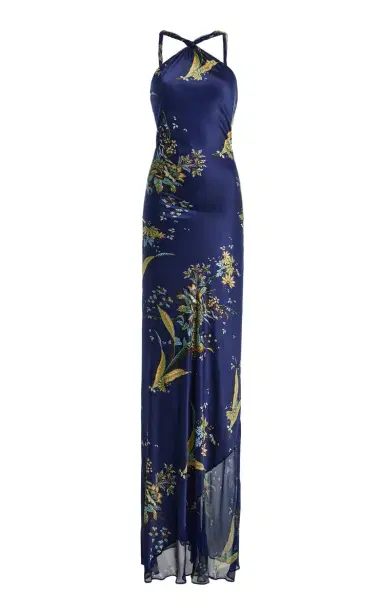 Staud Charli Silk Maxi Dress | Thumbnail 2 Staud Charli Silk Maxi Dress | Thumbnail 2