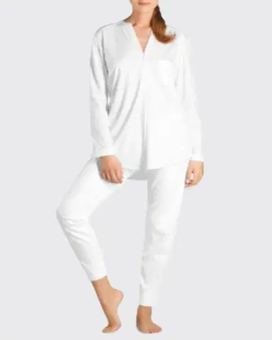 Hanro Pure Essence Two-Piece Pajama Set | Thumbnail 2 Hanro Pure Essence Two-Piece Pajama Set | Thumbnail 2