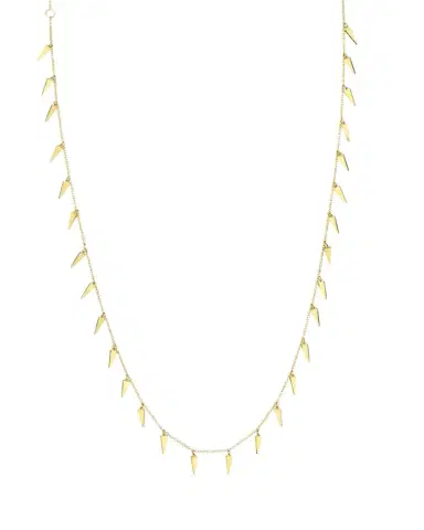Sydney Evan 14k Pure Small Fringe Necklace | Thumbnail 1 Sydney Evan 14k Pure Small Fringe Necklace | Thumbnail 1