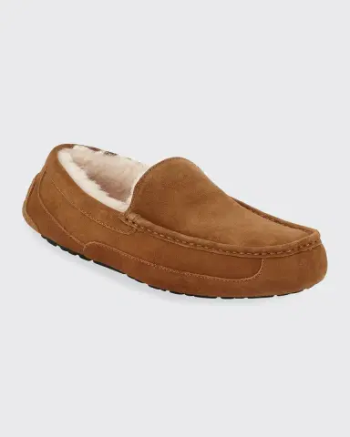 UGG Men's Ascot Suede Slippers | Thumbnail 2 UGG Men's Ascot Suede Slippers | Thumbnail 2