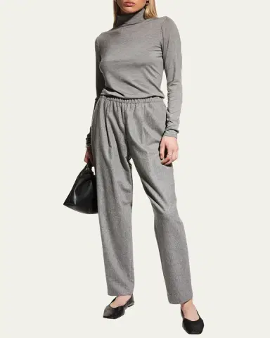 Lafayette 148 New York Veda Jersey Turtleneck Top | Thumbnail 2 Lafayette 148 New York Veda Jersey Turtleneck Top | Thumbnail 2