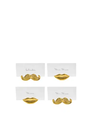 Jonathan Adler Mr. and Mrs. Placecard Holders, Set of 4 | Thumbnail 1 Jonathan Adler Mr. and Mrs. Placecard Holders, Set of 4 | Thumbnail 1