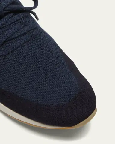 Loro Piana Men's Flexy Walk Knit Trainer Sneakers | Thumbnail 7 Loro Piana Men's Flexy Walk Knit Trainer Sneakers | Thumbnail 7