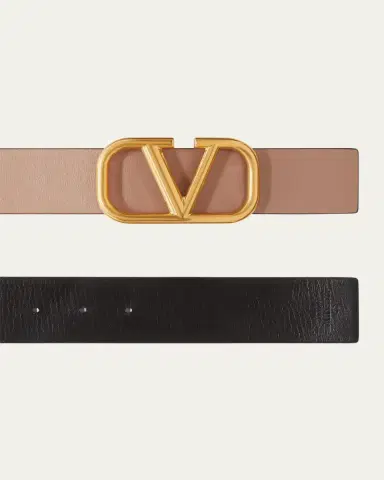 Valentino Garavani VLogo Leather Belt, 40mm | Thumbnail 6 Valentino Garavani VLogo Leather Belt, 40mm | Thumbnail 6
