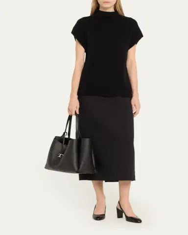 Tod's Medium Leather Tote Bag | Thumbnail 5 Tod's Medium Leather Tote Bag | Thumbnail 5