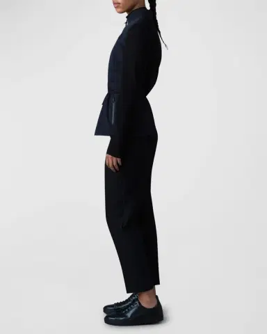 Mackage Laika Hybrid Down Peplum-Hem Jacket | Thumbnail 3 Mackage Laika Hybrid Down Peplum-Hem Jacket | Thumbnail 3