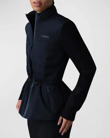 Mackage Laika Hybrid Down Peplum-Hem Jacket | Thumbnail 5 Mackage Laika Hybrid Down Peplum-Hem Jacket | Thumbnail 5