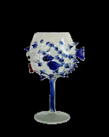 Massimo Lunardon Pufferfish Wine Goblet | Thumbnail 2 Massimo Lunardon Pufferfish Wine Goblet | Thumbnail 2