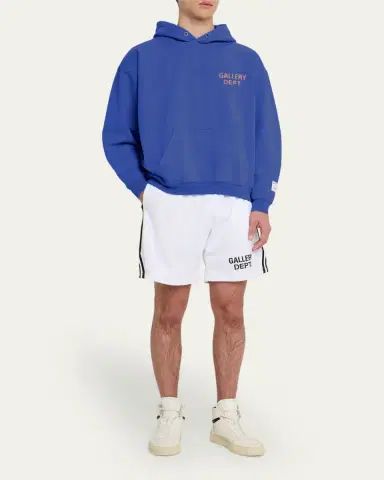 GALLERY DEPARTMENT Men's Terry 90s Logo Hoodie | Thumbnail 2 GALLERY DEPARTMENT Men's Terry 90s Logo Hoodie | Thumbnail 2