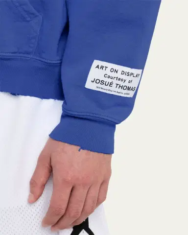 GALLERY DEPARTMENT Men's Terry 90s Logo Hoodie | Thumbnail 5 GALLERY DEPARTMENT Men's Terry 90s Logo Hoodie | Thumbnail 5