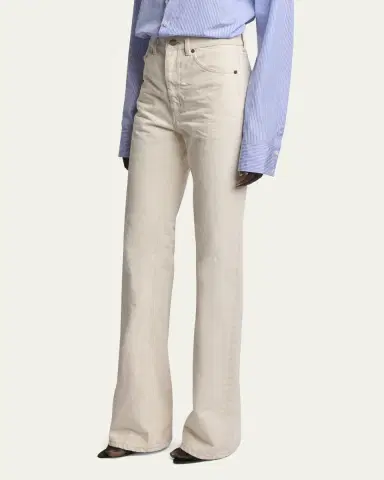 Saint Laurent Straight Denim Pants | Thumbnail 4 Saint Laurent Straight Denim Pants | Thumbnail 4