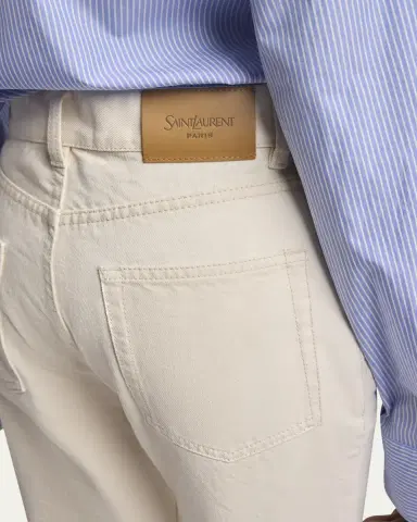 Saint Laurent Straight Denim Pants | Thumbnail 5 Saint Laurent Straight Denim Pants | Thumbnail 5