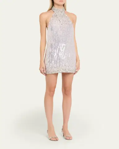 Retrofete Deeanna Embellished Mini Dress | Thumbnail 4 Retrofete Deeanna Embellished Mini Dress | Thumbnail 4