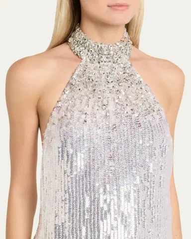 Retrofete Deeanna Embellished Mini Dress | Thumbnail 5 Retrofete Deeanna Embellished Mini Dress | Thumbnail 5