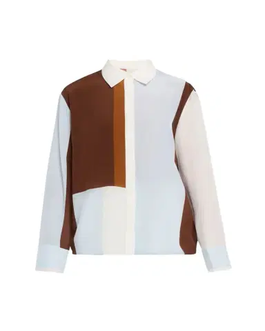 SIR Marais Button-Front Silk Shirt | Thumbnail 1 SIR Marais Button-Front Silk Shirt | Thumbnail 1