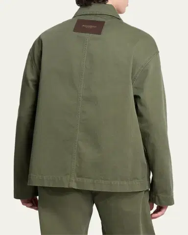 JW Anderson Mens Patch-Pocket Blouson Jacket | Thumbnail 3 JW Anderson Mens Patch-Pocket Blouson Jacket | Thumbnail 3