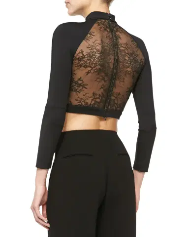 Lisa Marie Fernandez Crepe Cropped Cardigan | Thumbnail 6 Lisa Marie Fernandez Crepe Cropped Cardigan | Thumbnail 6