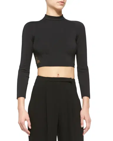 Lisa Marie Fernandez Crepe Cropped Cardigan | Thumbnail 7 Lisa Marie Fernandez Crepe Cropped Cardigan | Thumbnail 7