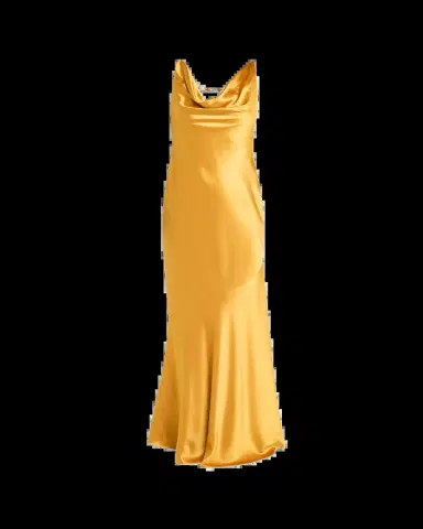 Retrofete Keryn Satin Maxi Dress | Thumbnail 2 Retrofete Keryn Satin Maxi Dress | Thumbnail 2