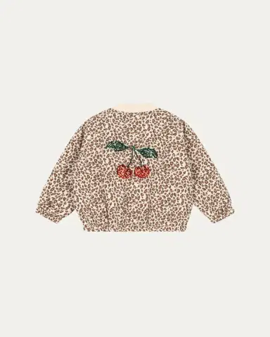 Konges Slojd Girl's Juno Bomber Jacket, Size 9M-8 | Thumbnail 2 Konges Slojd Girl's Juno Bomber Jacket, Size 9M-8 | Thumbnail 2