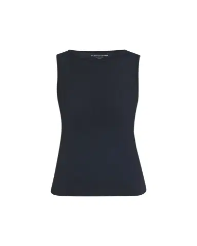 MAJESTIC FILATURES Bateau-Neck Stretch Jersey Tank Top | Thumbnail 1 MAJESTIC FILATURES Bateau-Neck Stretch Jersey Tank Top | Thumbnail 1