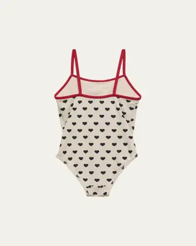 Konges Slojd Girl's Manon Glitter One-Piece Swimsuit, Size 9M-10 | Thumbnail 2 Konges Slojd Girl's Manon Glitter One-Piece Swimsuit, Size 9M-10 | Thumbnail 2
