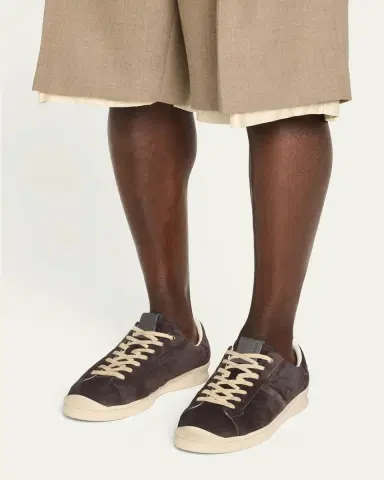 Jil Sander Men's Suede Low-Top Sneakers | Thumbnail 2 Jil Sander Men's Suede Low-Top Sneakers | Thumbnail 2