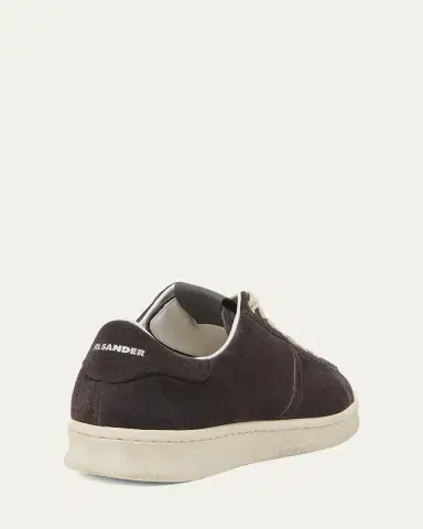 Jil Sander Men's Suede Low-Top Sneakers | Thumbnail 4 Jil Sander Men's Suede Low-Top Sneakers | Thumbnail 4