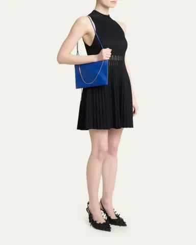 Givenchy Voyou Pochette Shoulder Bag in Leather | Thumbnail 5 Givenchy Voyou Pochette Shoulder Bag in Leather | Thumbnail 5