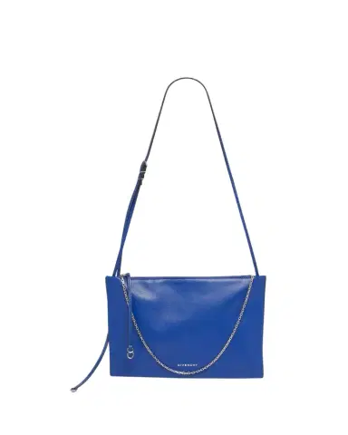 Givenchy Voyou Pochette Shoulder Bag in Leather | Thumbnail 1 Givenchy Voyou Pochette Shoulder Bag in Leather | Thumbnail 1