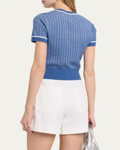 Toccin Patra Short-Sleeve Cardigan | Thumbnail 3 Toccin Patra Short-Sleeve Cardigan | Thumbnail 3