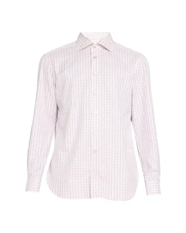 Men's Mini Check Cotton Sport Shirt Men's Mini Check Cotton Sport Shirt