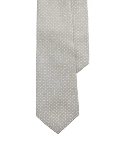 Ralph Lauren Purple Label Men's Twill Micro-Geometric Tie | Thumbnail 1 Ralph Lauren Purple Label Men's Twill Micro-Geometric Tie | Thumbnail 1