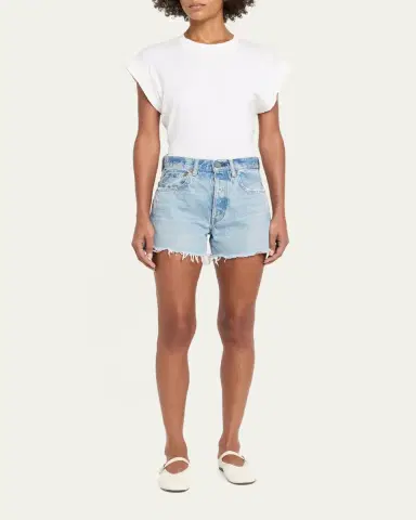Moussy Vintage Lincoln Denim Shorts | Thumbnail 2 Moussy Vintage Lincoln Denim Shorts | Thumbnail 2