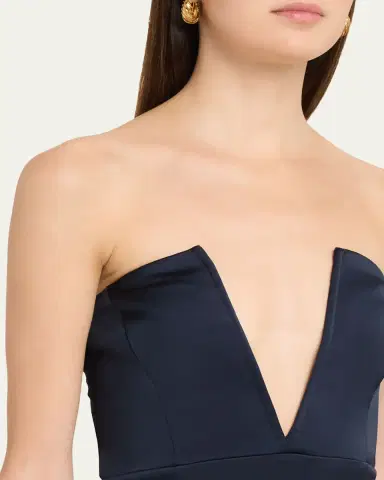 Ramy Brook Raquel Strapless Plunging Column Gown | Thumbnail 5 Ramy Brook Raquel Strapless Plunging Column Gown | Thumbnail 5