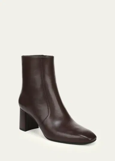 Vince Tegan Leather Ankle Boots | Thumbnail 2 Vince Tegan Leather Ankle Boots | Thumbnail 2