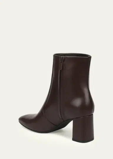 Vince Tegan Leather Ankle Boots | Thumbnail 3 Vince Tegan Leather Ankle Boots | Thumbnail 3
