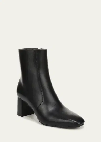 Vince Tegan Leather Ankle Boots | Thumbnail 5 Vince Tegan Leather Ankle Boots | Thumbnail 5