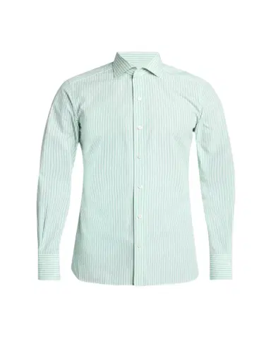 Tom Ford Men's Cotton Pinstripe Slim-Fit Dress Shirt | Thumbnail 1 Tom Ford Men's Cotton Pinstripe Slim-Fit Dress Shirt | Thumbnail 1
