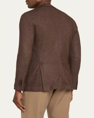 Boglioli Men's K-Jacket Silk and Cashmere Jersey Knit Sport Coat | Thumbnail 3 Boglioli Men's K-Jacket Silk and Cashmere Jersey Knit Sport Coat | Thumbnail 3