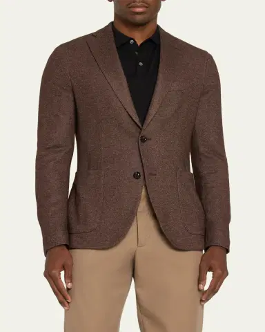 Boglioli Men's K-Jacket Silk and Cashmere Jersey Knit Sport Coat | Thumbnail 4 Boglioli Men's K-Jacket Silk and Cashmere Jersey Knit Sport Coat | Thumbnail 4