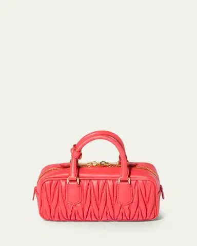 Miu Miu Zip Quilted Leather Top-Handle Bag | Thumbnail 2 Miu Miu Zip Quilted Leather Top-Handle Bag | Thumbnail 2