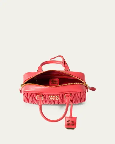 Miu Miu Zip Quilted Leather Top-Handle Bag | Thumbnail 3 Miu Miu Zip Quilted Leather Top-Handle Bag | Thumbnail 3
