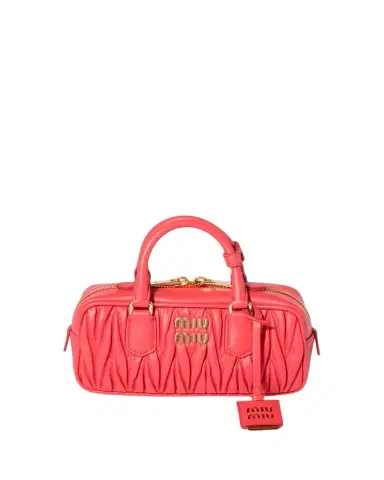 Miu Miu Zip Quilted Leather Top-Handle Bag | Thumbnail 1 Miu Miu Zip Quilted Leather Top-Handle Bag | Thumbnail 1