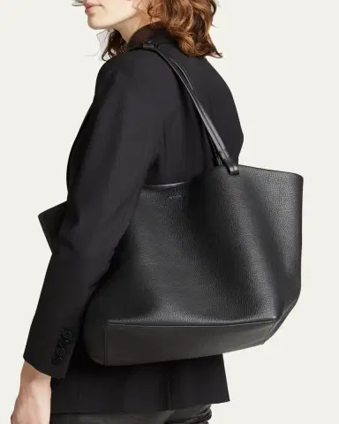The Row Park Tote Three in Lux Grained Calfskin | Thumbnail 2 The Row Park Tote Three in Lux Grained Calfskin | Thumbnail 2