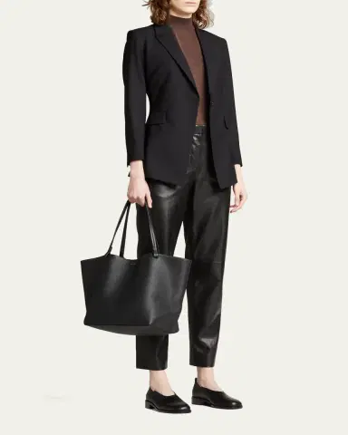 The Row Park Tote Three in Lux Grained Calfskin | Thumbnail 5 The Row Park Tote Three in Lux Grained Calfskin | Thumbnail 5