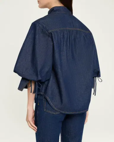 Zimmermann Denim Billow Shirt | Thumbnail 3 Zimmermann Denim Billow Shirt | Thumbnail 3
