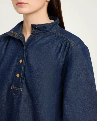 Zimmermann Denim Billow Shirt | Thumbnail 5 Zimmermann Denim Billow Shirt | Thumbnail 5
