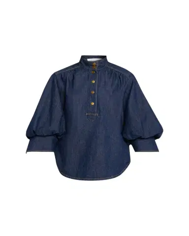 Zimmermann Denim Billow Shirt | Thumbnail 1 Zimmermann Denim Billow Shirt | Thumbnail 1